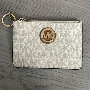 Michael kors small key ring card wallet